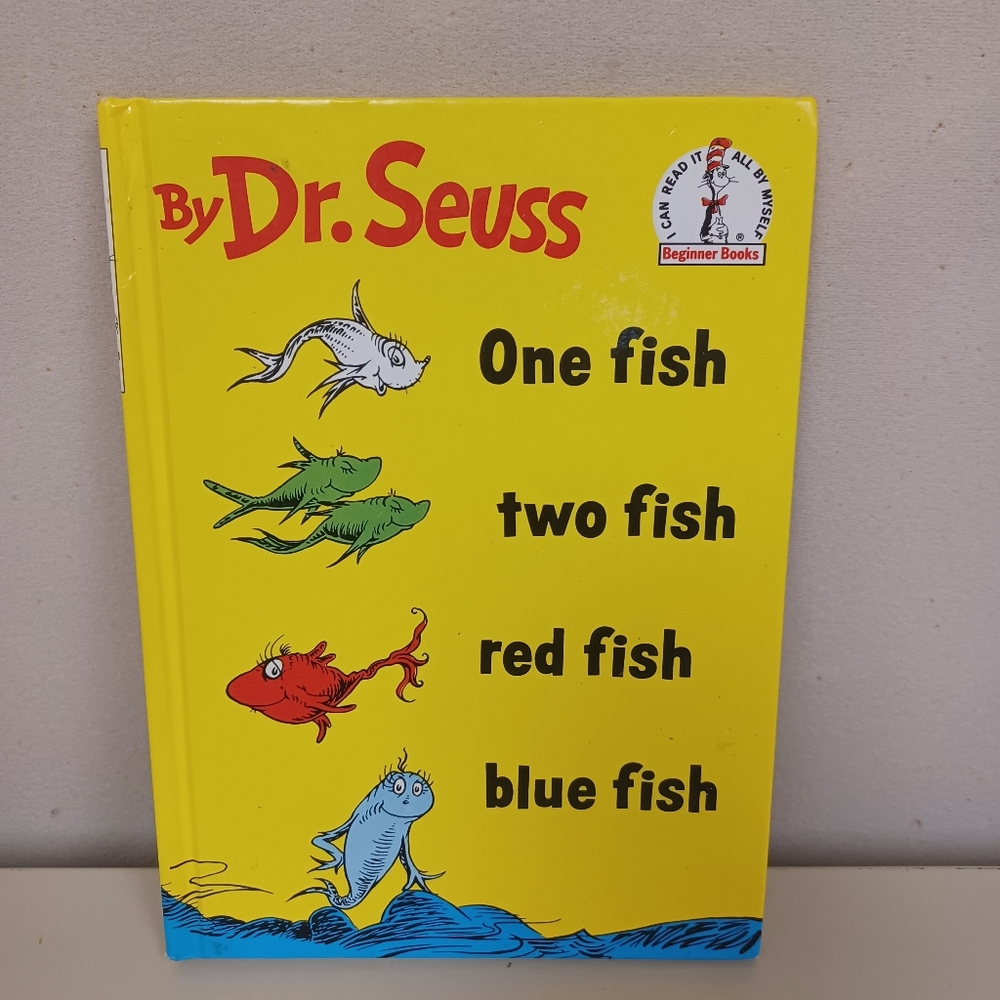 Kid's Book Dr SEUSS One Fish Two Fish